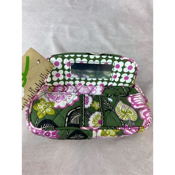 Vera Bradley Olivia Pink Retired Print Makeup Bag - Picture 3 of 5
